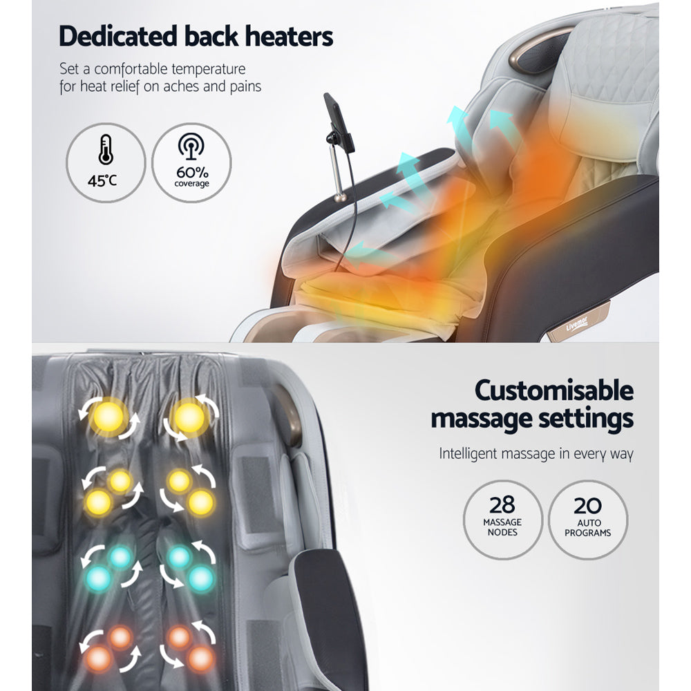 Livemor Massage Chair Electric Recliner Massager Meletao