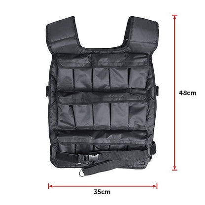 30Kg Adjustable Weighted Training Vest